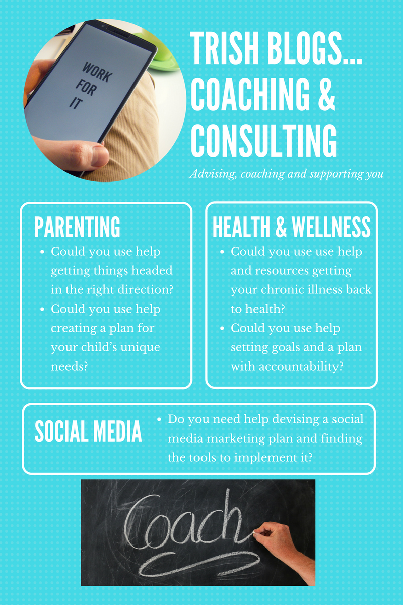 Wellness, parenting and social media coaching